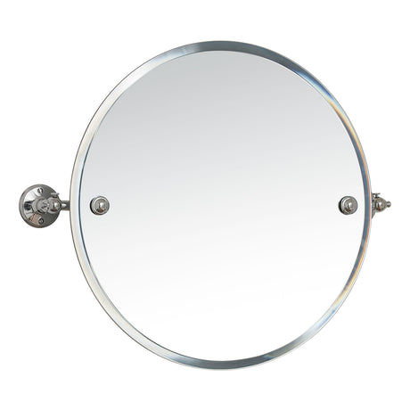 Miller Stockholm Round Swivel 450mm Mirror with Bevelled Edge