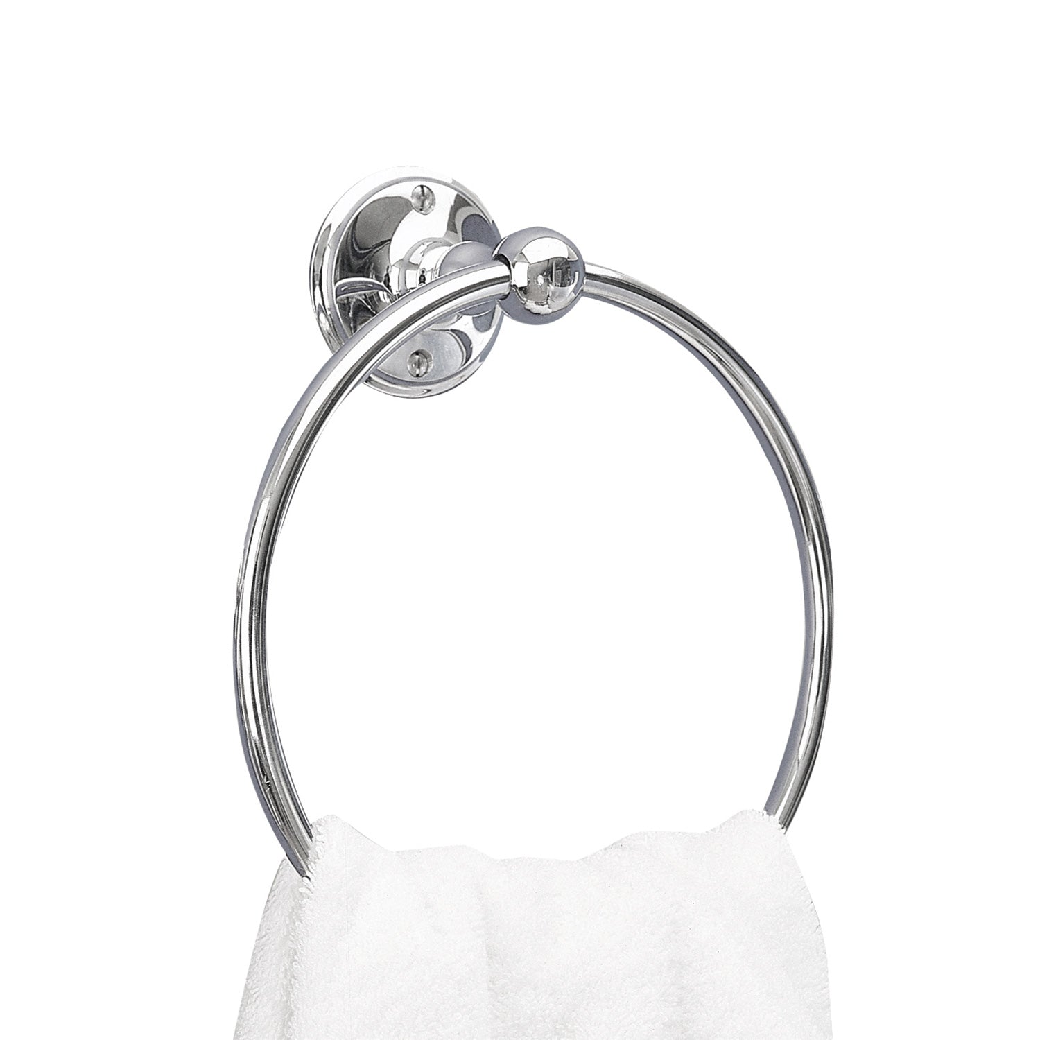 Miller Stockholm Towel Ring in Chrome