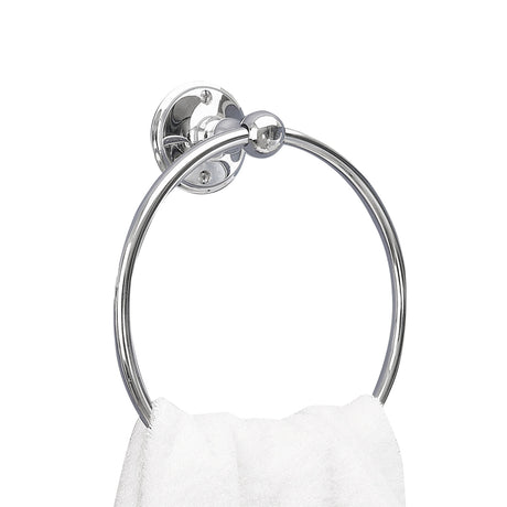 Miller Stockholm Towel Ring in Chrome