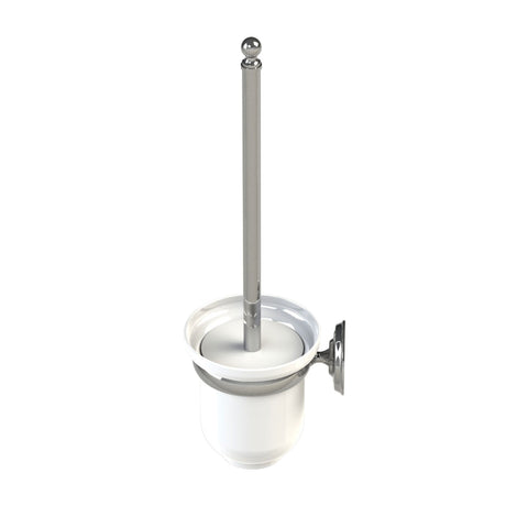 Miller Stockholm Wall Hung Toilet Brush Set in Chrome