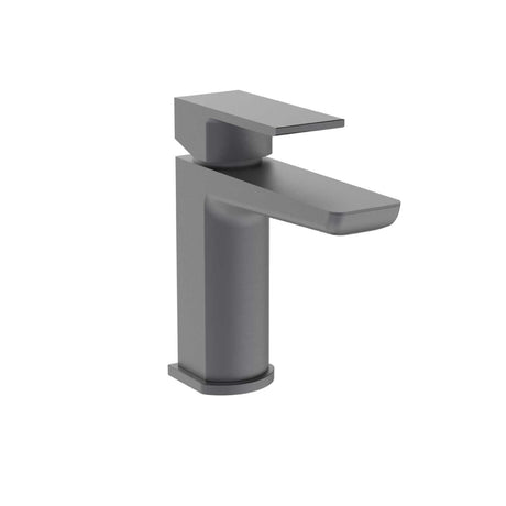 Muro Mono Gunmetal Basin Mixer with Push Waste