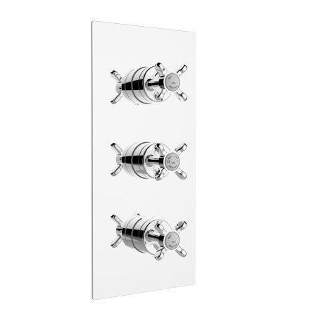 Bristan 1901 Thermostatic Recessed Twin Stopcocks Shower Valve