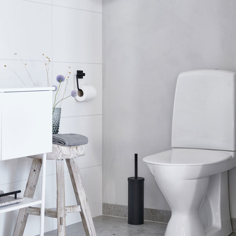 Smedbo House Toilet Roll Holder Black