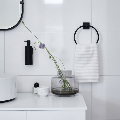 Smedbo House Towel Ring Black