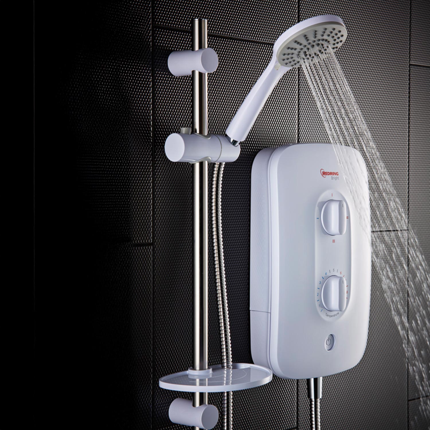 Redring Bright 9.5kw Electric Shower Multi Connection