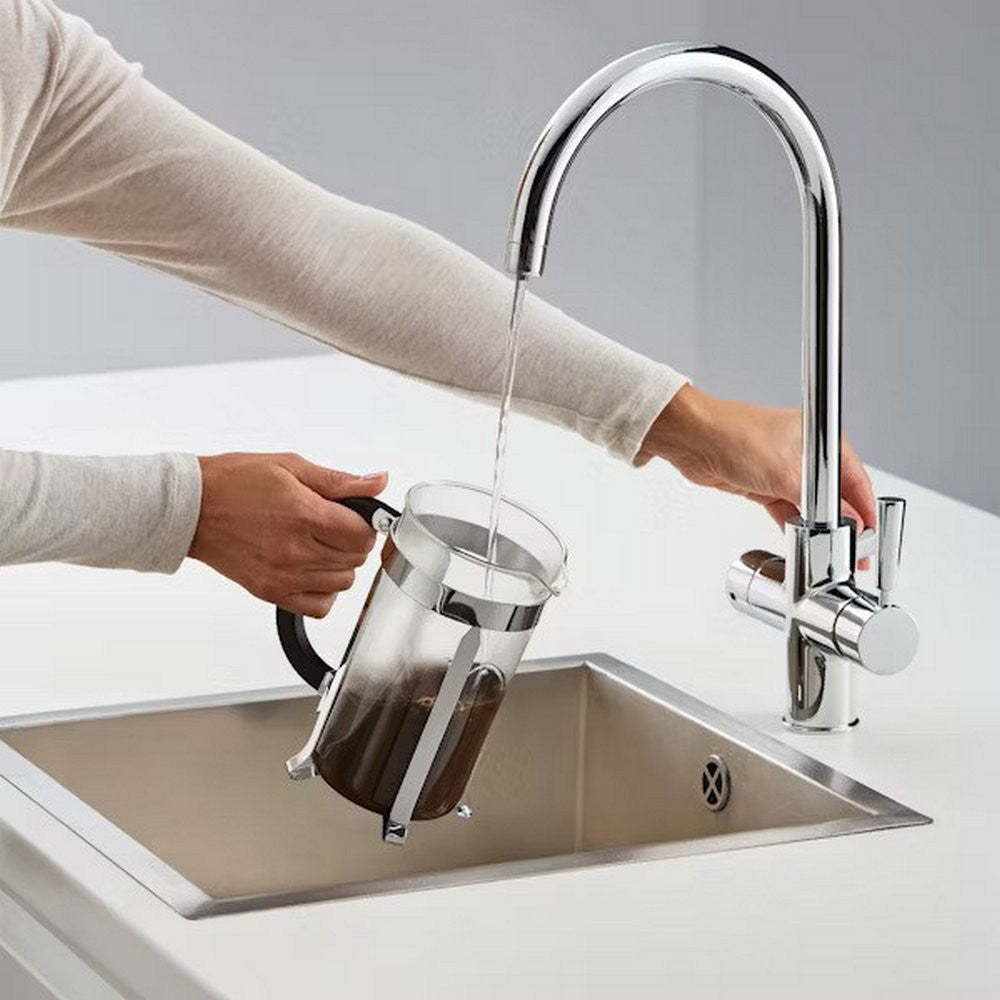 Redring Reditap 3 in 1 Boiling Water Tap in Chrome Lifestyle