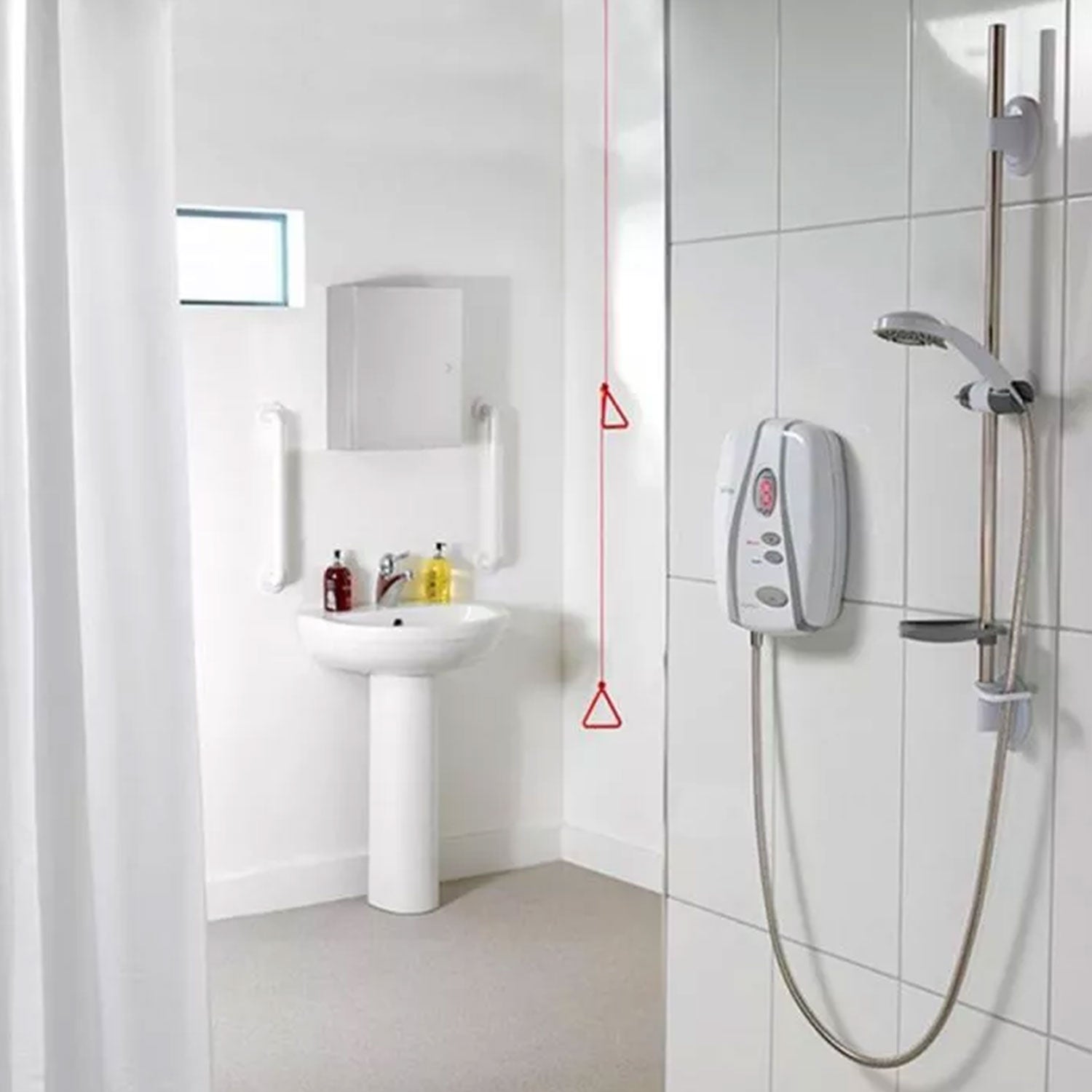 Redring Selectronic Premier Plus 8.5KW Thermostatic Care Shower lifestyle