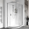 Roman Haven8 Two Door Offset Quadrant Shower Enclosure in Silver