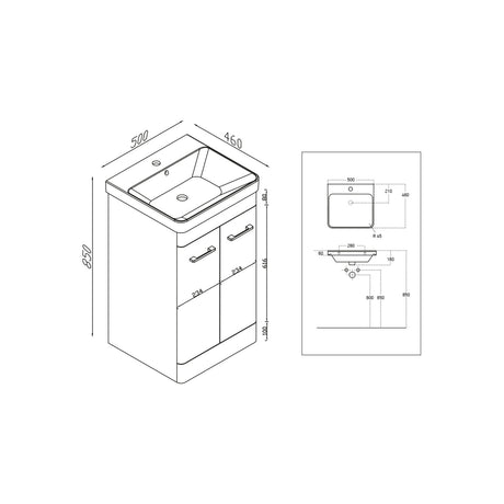 Rossini Dimensions Line draving