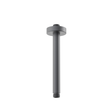 Round Ceiling Mounted Shower Arm in Gunmetal