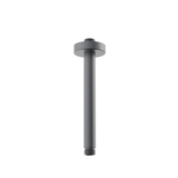 Round Ceiling Mounted Shower Arm in Gunmetal