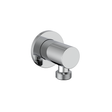 Round Outlet Elbow in Chrome