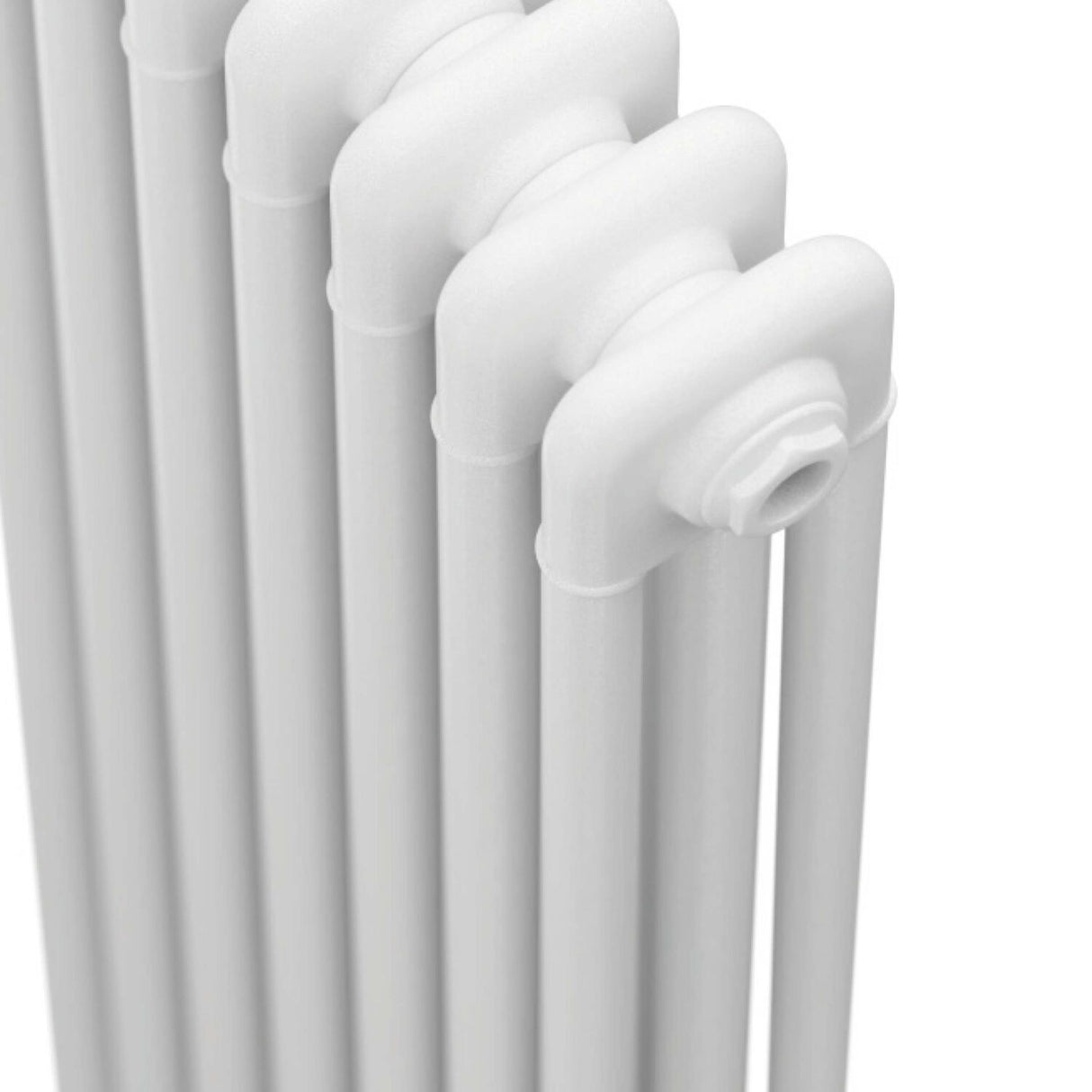 Scudo 1800 x 425mm 3 Column Vertical Radiator in White top