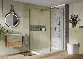 Scudo 275mm S8 Flipper Panel in Brushed Brass