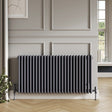 Scudo 600 x 1010mm 3 Column Horizontal Radiator in Anthracite