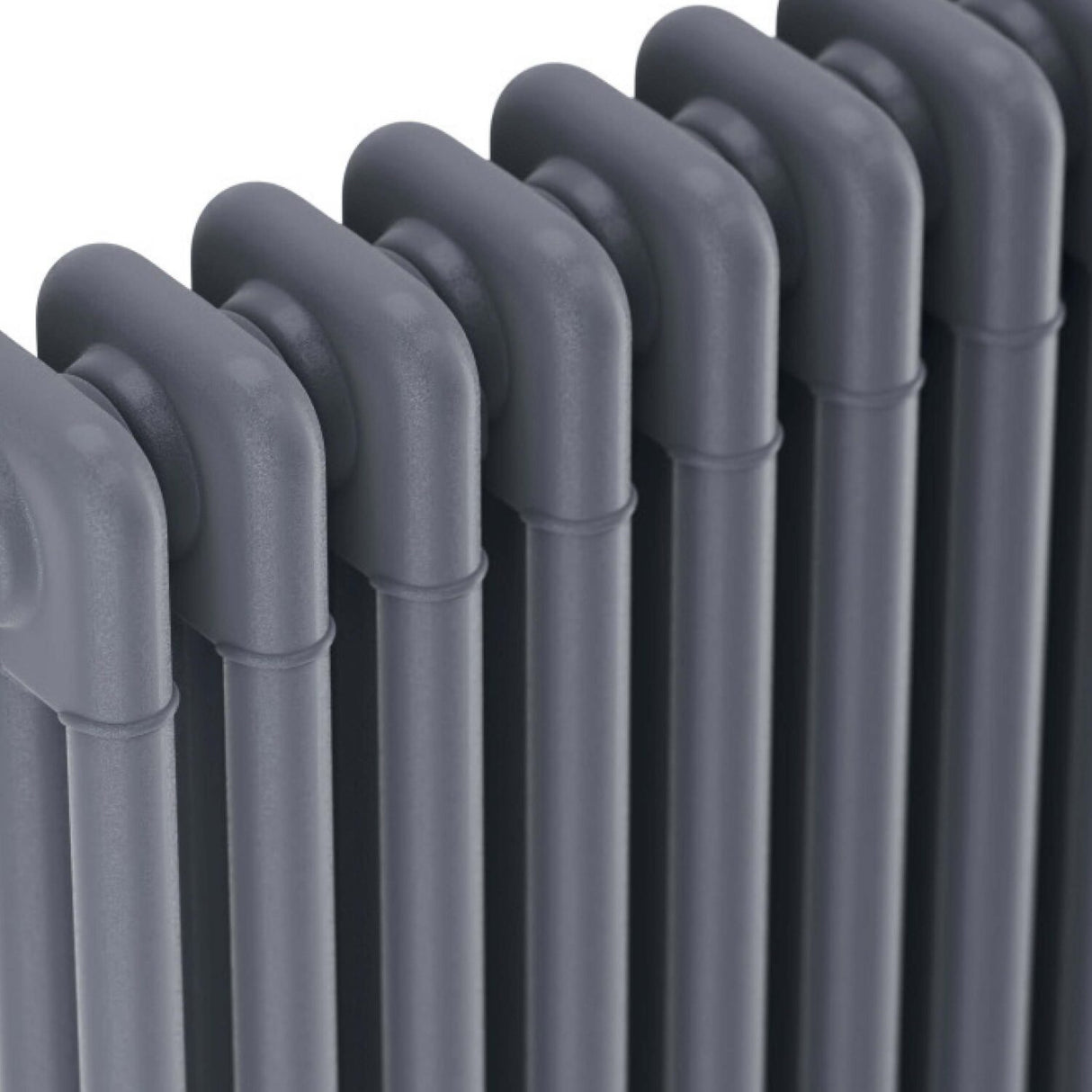 Scudo 600 x 830mm 3 Column Horizontal Radiator in Anthracite top