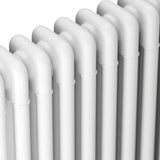 Scudo 600 x 830mm 3 Column Horizontal Radiator in Gloss White top
