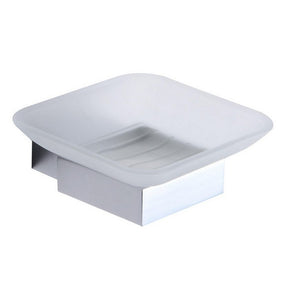 Scudo Alpha Soap Dish Holder in Chrome