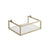 Scudo Ambience Frame with Shelf brushed brass