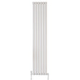 Scudo Apex 1800 x 354mm Vertical Single Designer Radiator in Gloss White