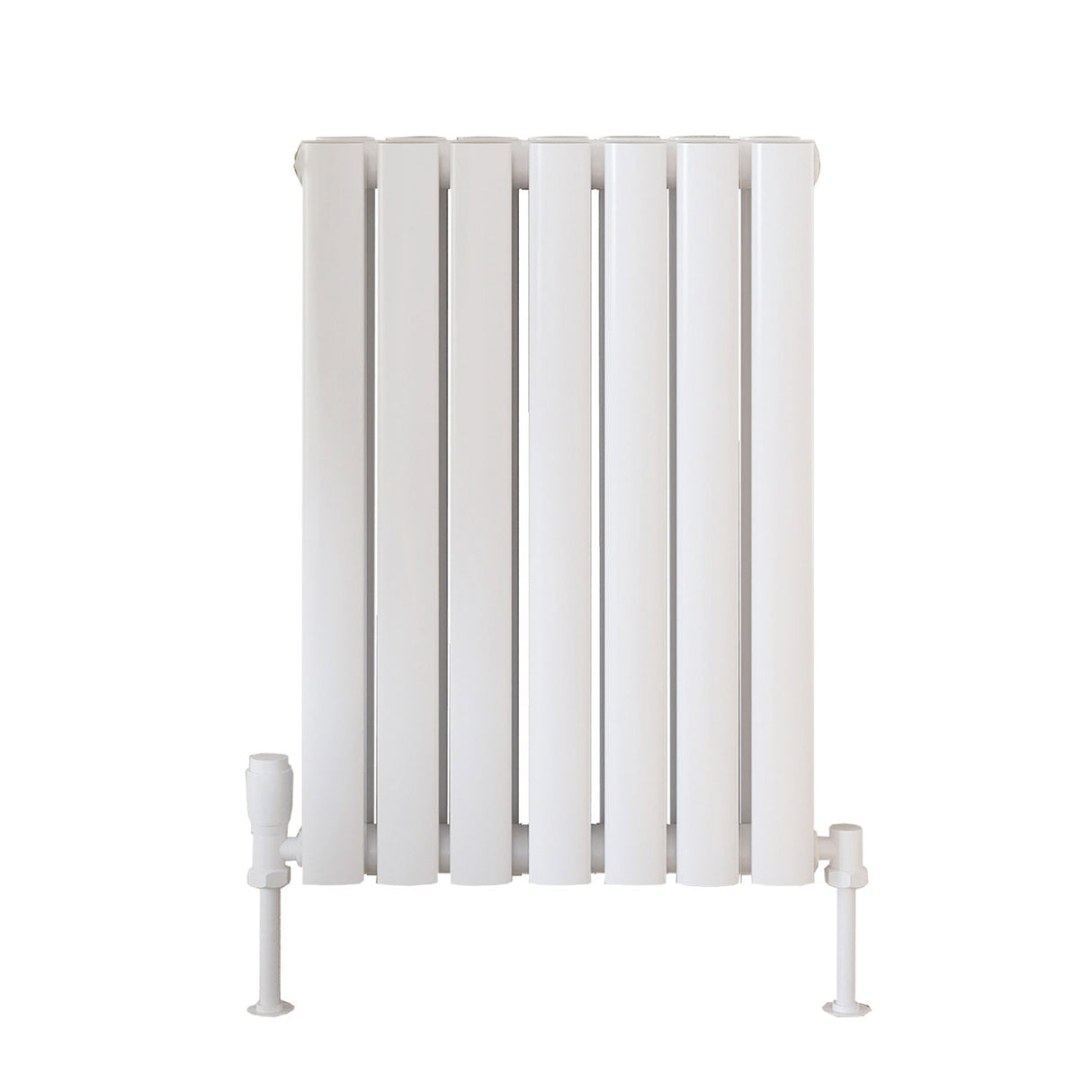 Scudo Apex 600 x 413mm Double Horizontal Designer Radiator in Gloss White