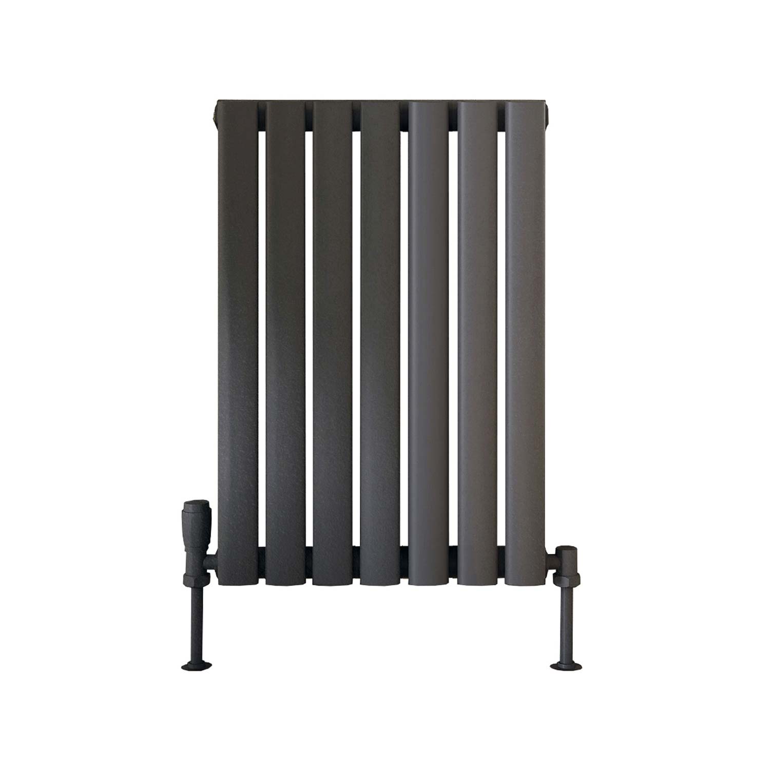 Scudo Apex 600 x 413mm Single Horizontal Designer Radiator in Anthracite