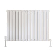 Scudo Apex 600 x 826mm Horizontal Double Designer Radiator in Gloss White