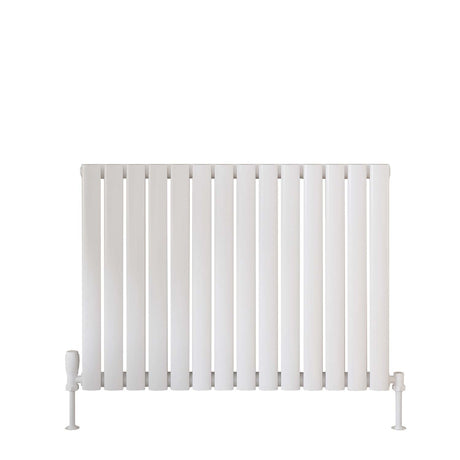 Scudo Apex 600 x 862mm Single Horizontal Designer Radiator in Gloss White