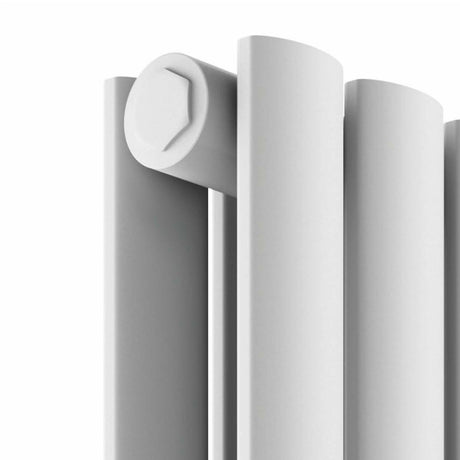 Scudo Apex 600 x 944mm Horizontal Double Designer Radiator in Gloss White top