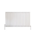 Scudo Apex 600 x 944mm Single Horizontal Designer Radiator in Gloss White