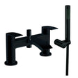 BLACK260ORBL Scudo Belini Black Bath Shower Mixer