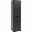 Scudo Bella 400mm Matt Grey Tall Boy Cabinet