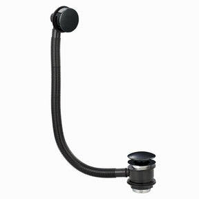 Scudo Black Pop Up Bath Waste with Overflow