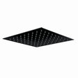 Scudo Black Squared 200mm Shower Head
