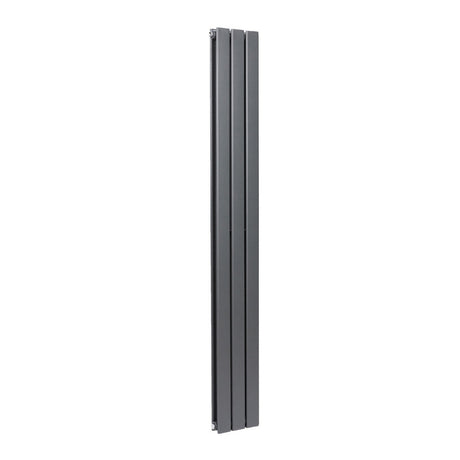 Scudo Bravo 1800 x 204mm Anthracite Vertical Double Designer Radiator