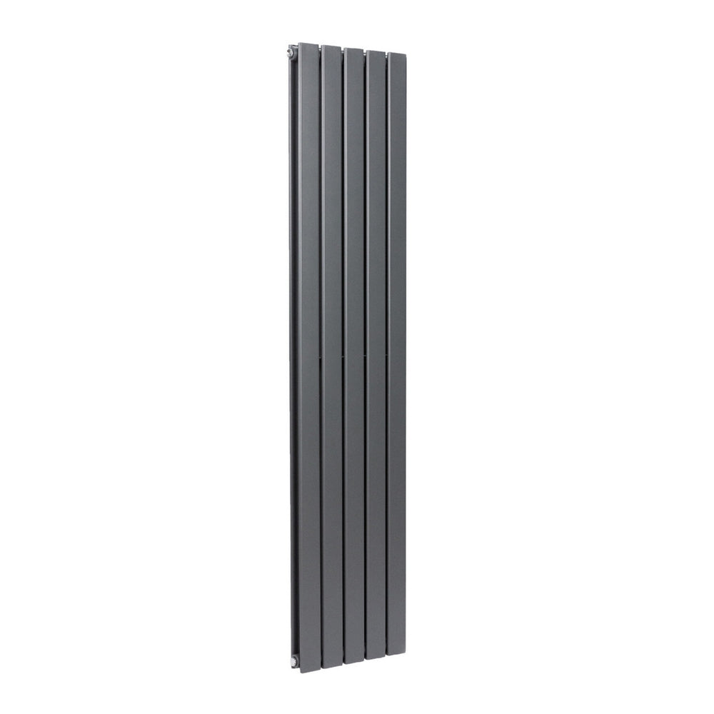 Scudo Bravo 1800 x 340mm Anthracite Vertical Double Designer Radiator