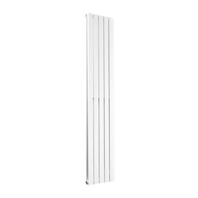 Scudo Bravo 1800 x 340mm White Vertical Double Designer Radiator