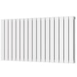 Scudo Bravo 600 x 1158mm White Horizontal Single Designer Radiator