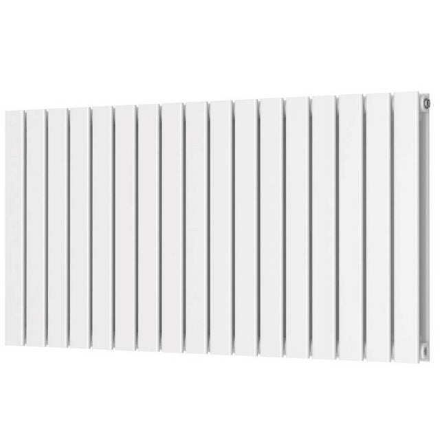 Scudo Bravo 600 x 1158mm White Horizontal Single Designer Radiator