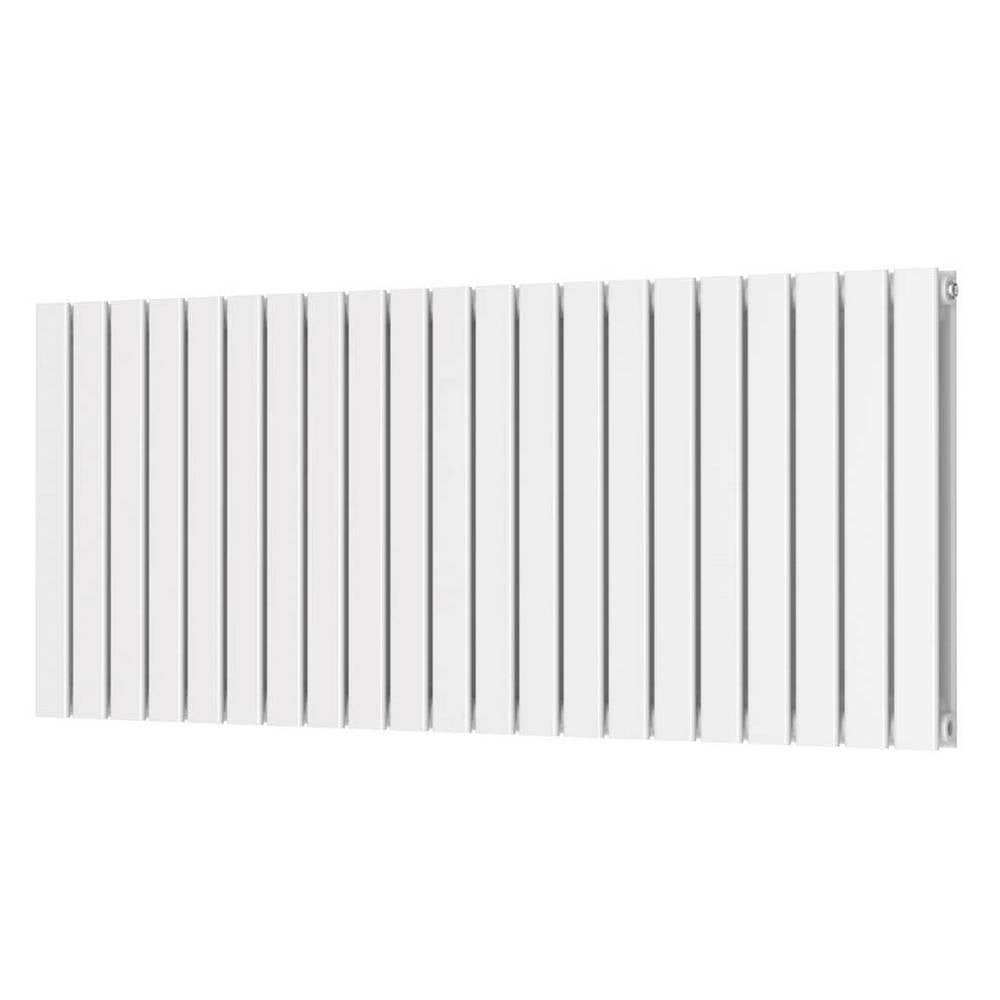 Scudo Bravo 600 x 1430mm White Horizontal Double Designer Radiator