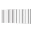 Scudo Bravo 600 x 1430mm White Horizontal Double Designer Radiator