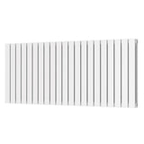 Scudo Bravo 600 x 1430mm White Horizontal Double Designer Radiator
