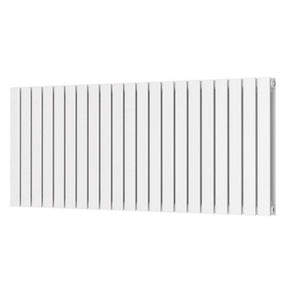 Scudo Bravo 600 x 1430mm White Horizontal Double Designer Radiator