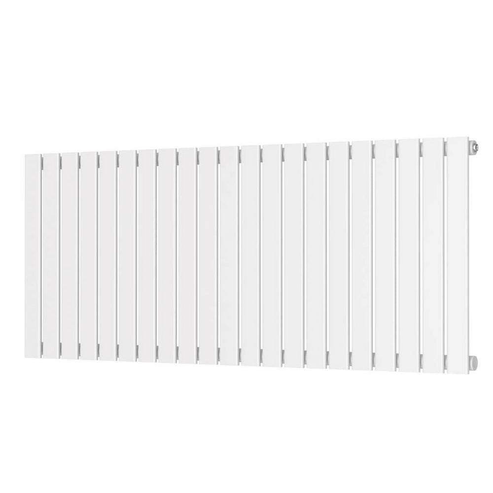 Scudo Bravo 600 x 1430mm White Horizontal Single Designer Radiator