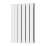 Scudo Bravo 600 x 410mm White Horizontal Double Designer Radiator