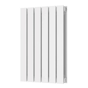 Scudo Bravo 600 x 410mm White Horizontal Double Designer Radiator