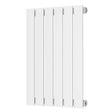 Scudo Bravo 600 x 410mm White Horizontal Single Designer Radiator
