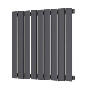 Scudo Bravo 600 x 614mm Anthracite Horizontal Single Designer Radiator