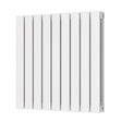Scudo Bravo 600 x 614mm White Horizontal Double Designer Radiator