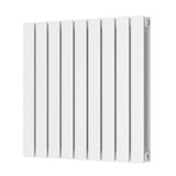Scudo Bravo 600 x 614mm White Horizontal Double Designer Radiator